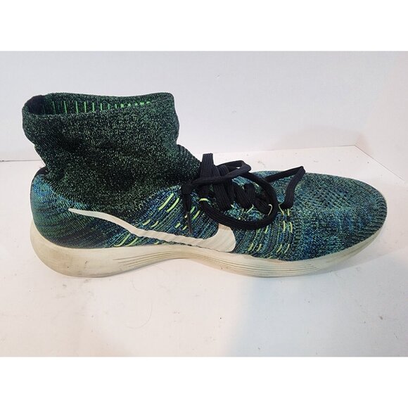 Nike LunarEpic Flyknit “Poison Green” Running Shoes Mens Size 15 818676-003 - Picture 15 of 16